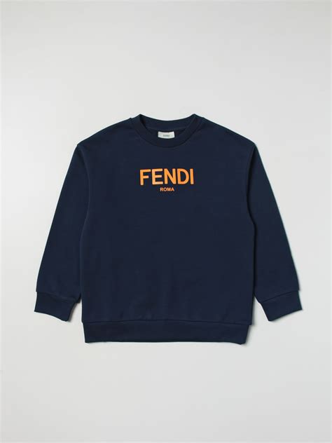 fendi felpa bambino|fendi per bambini.